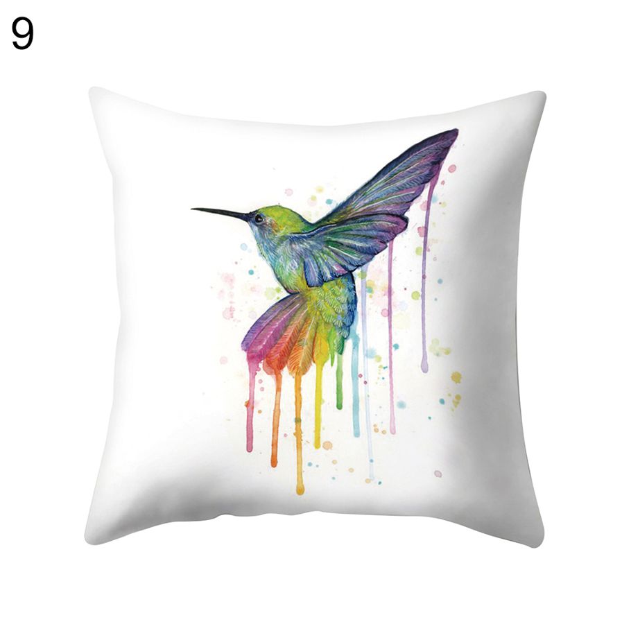 Multicolor Animal Cushion Cover Throw Pillow Case Home Bedroom Office Decor