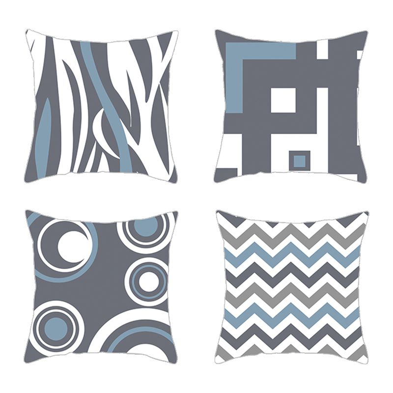 4 Pcs Pillowcases Cushions Sofa Bed Pillow Cases Home Pillowcase Home Decoration