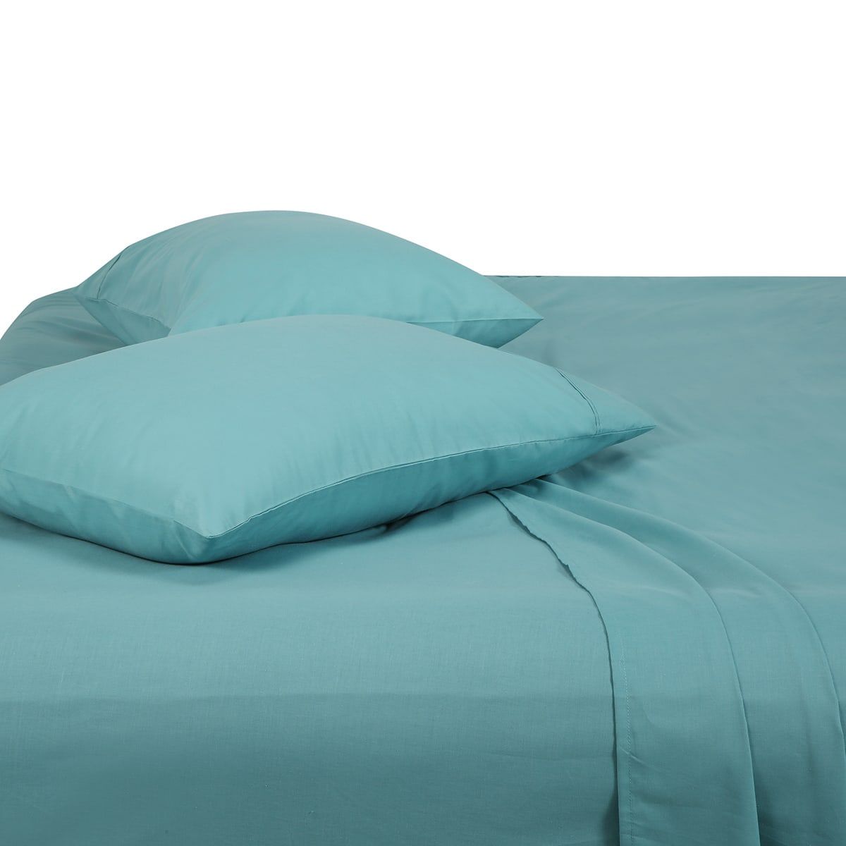 180 Thread Count Sheet Set - Double Bed, Aqua
