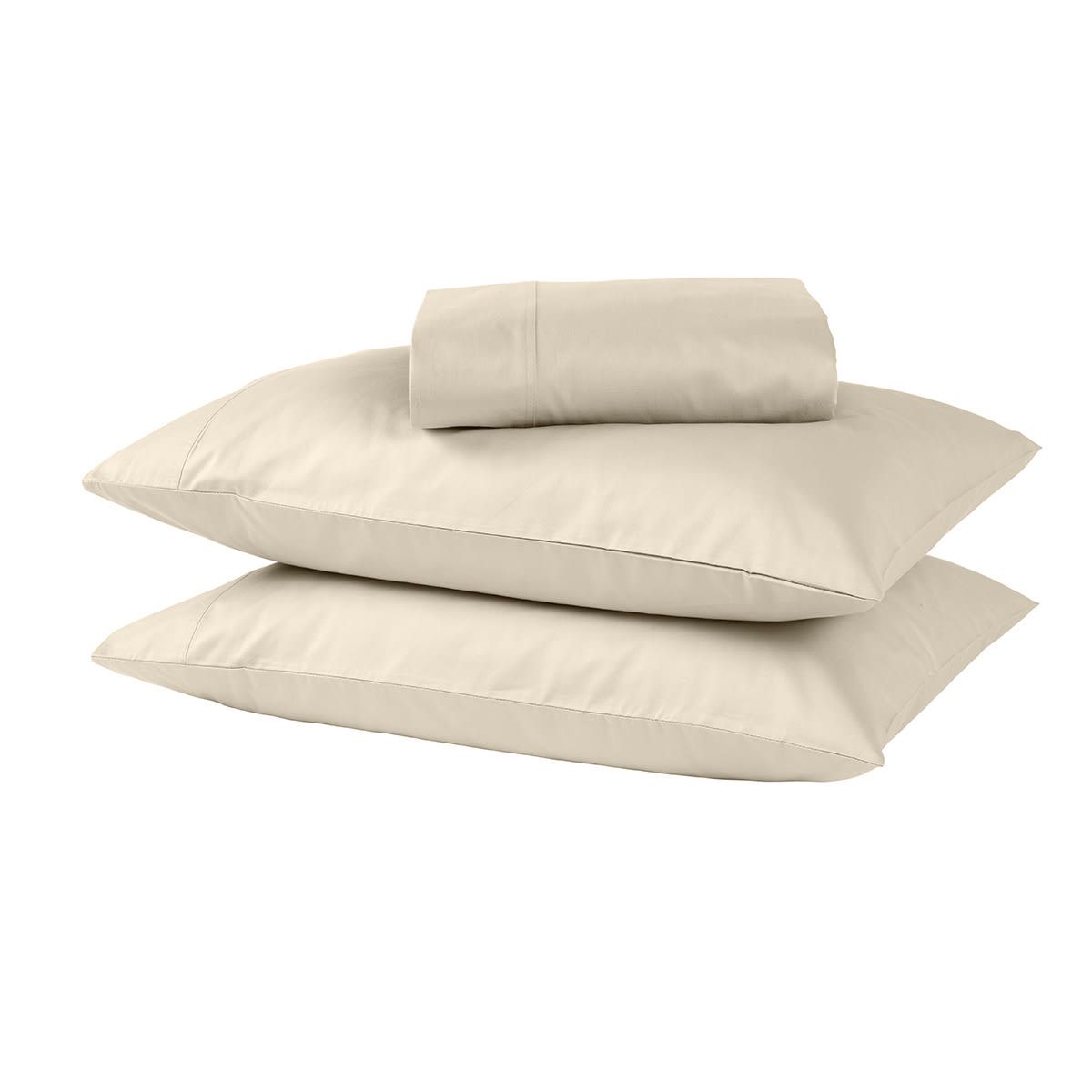 500 Thread Count Australian Grown Cotton Sheet Set - King Bed, Stone