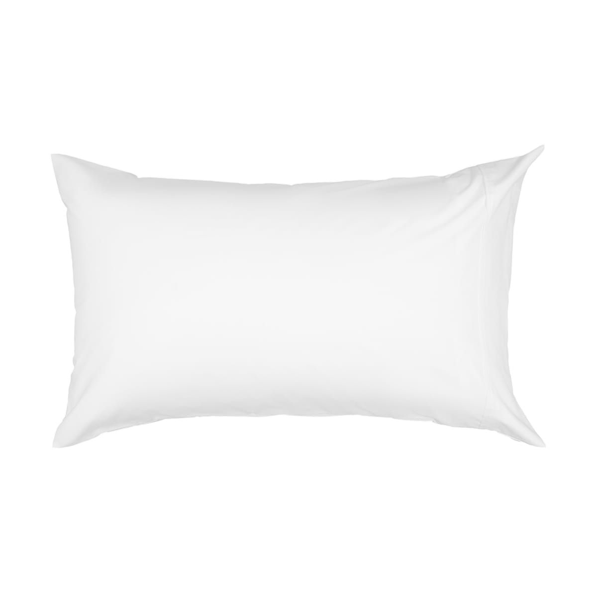 225 Thread Count Standard Pillowcase - White