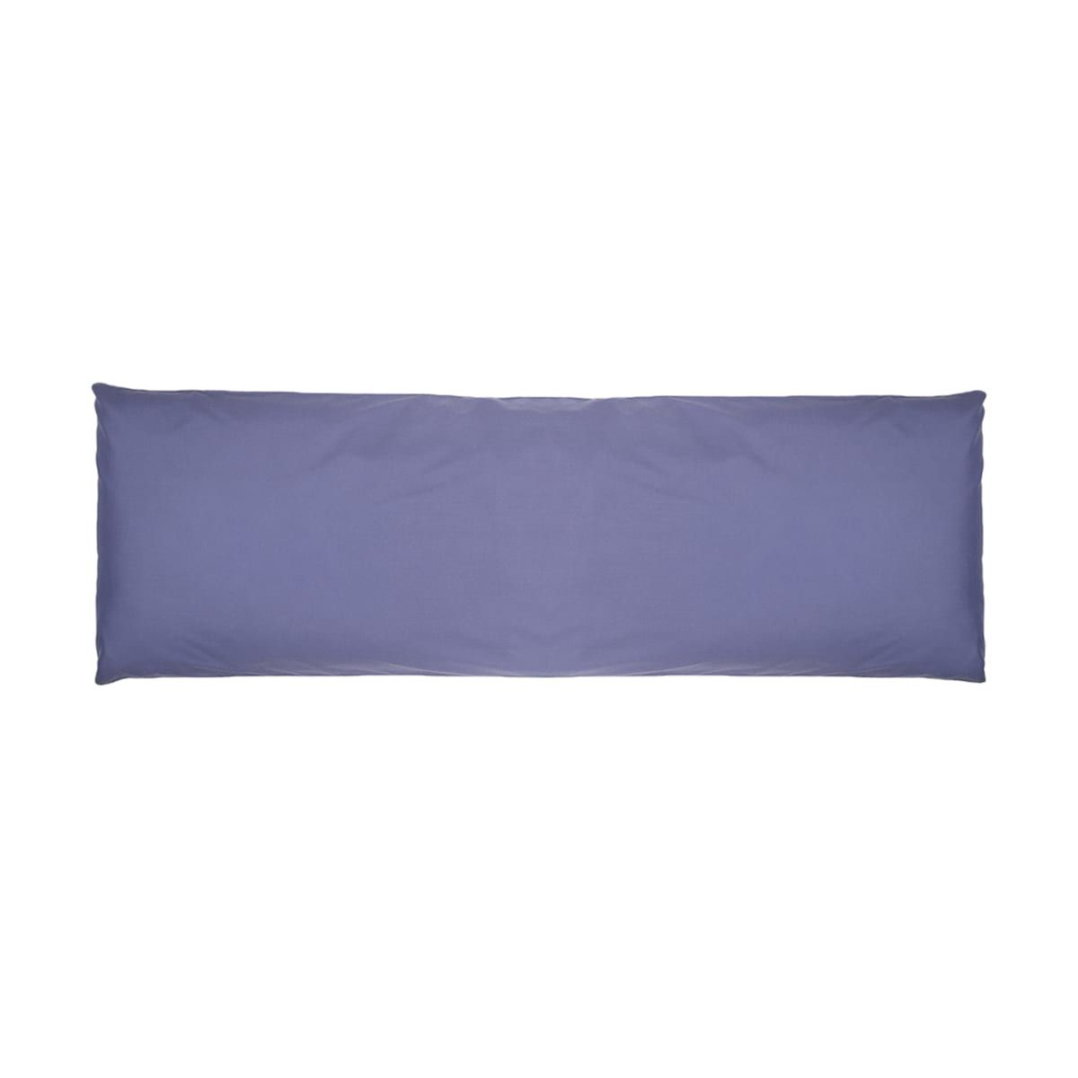 180 Thread Count Body Pillowcase - Mid Blue