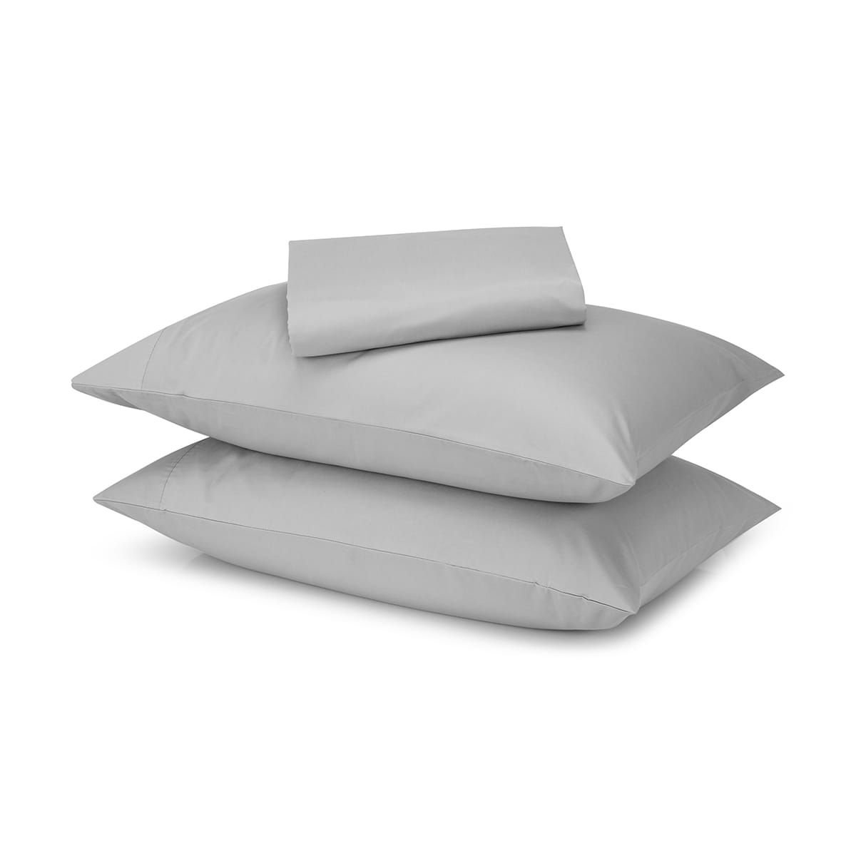 500 Thread Count Australian Grown Cotton Sheet Set - Queen Bed, Silver