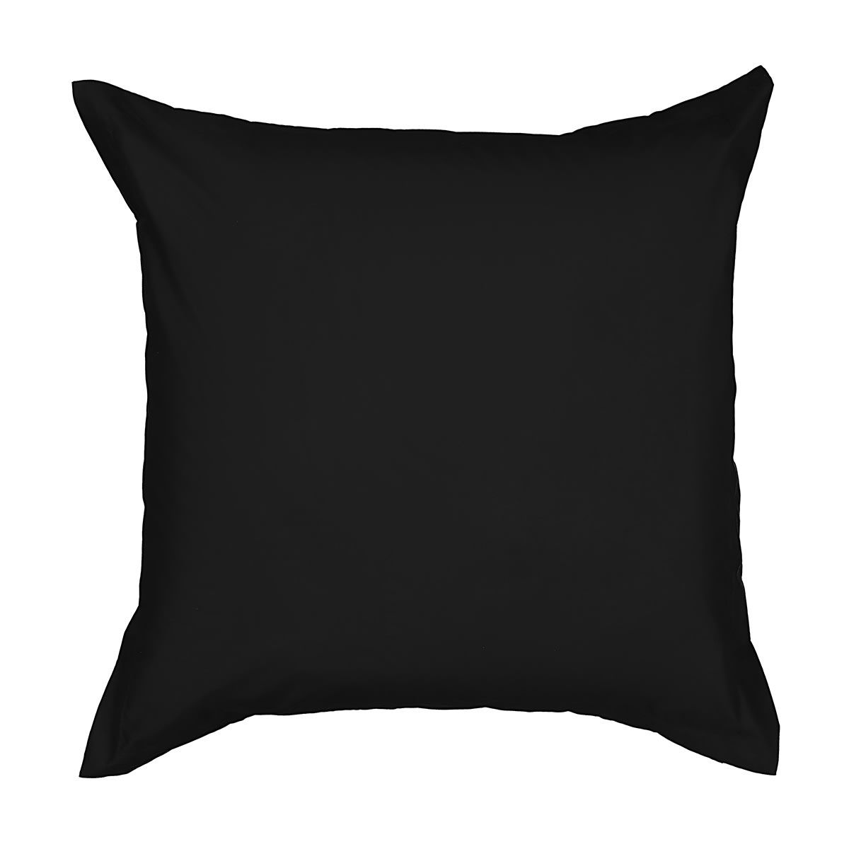 225 Thread Count European Pillowcase - Black