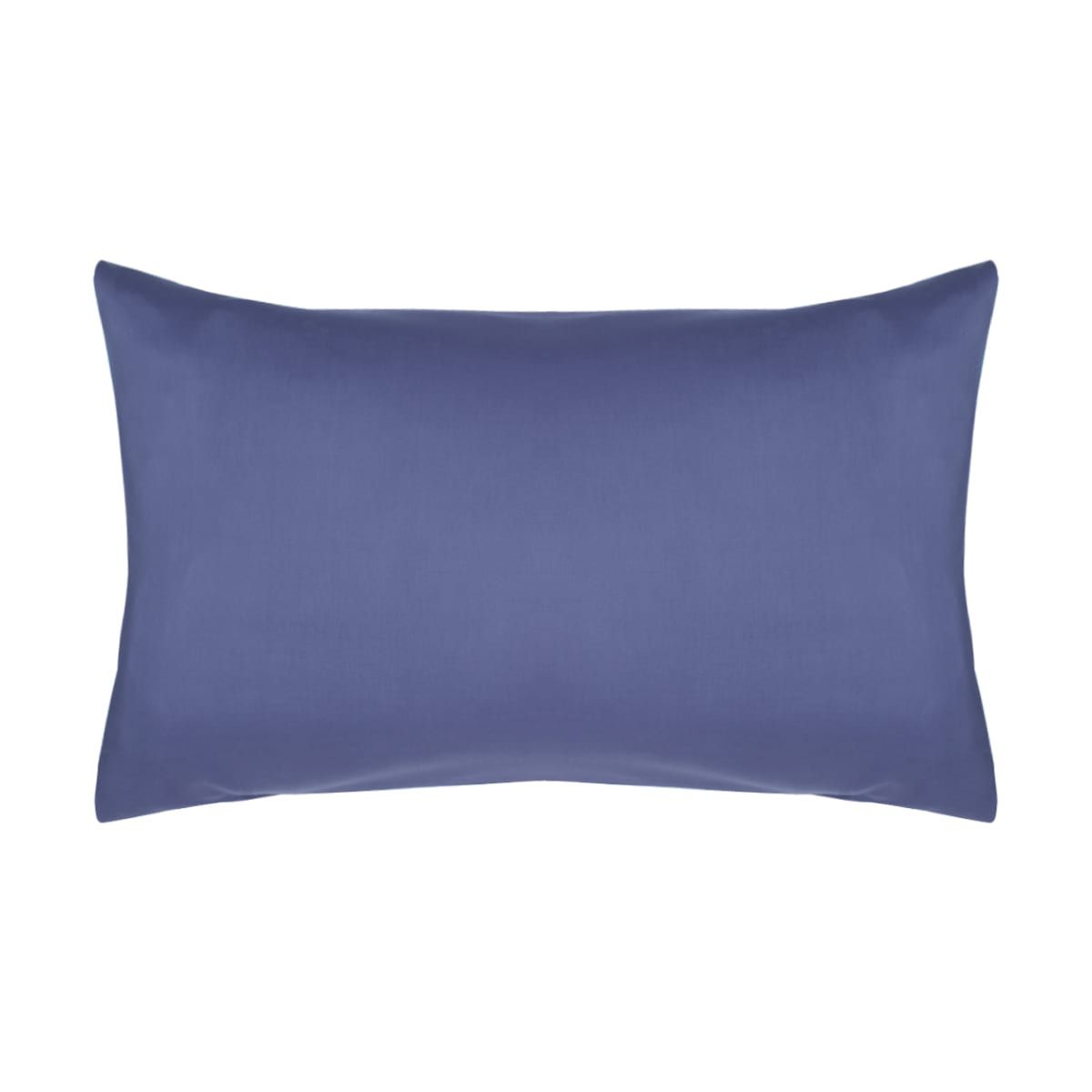 180 Thread Count Set of 2 Standard Pillowcases - Mid Blue