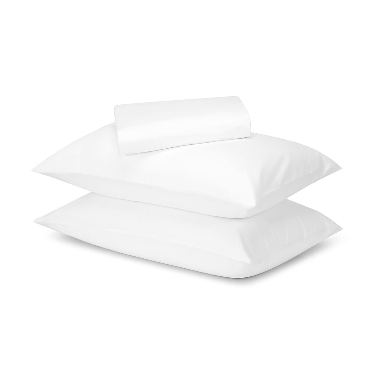 500 Thread Count Australian Grown Cotton Sheet Set - Queen Bed, White