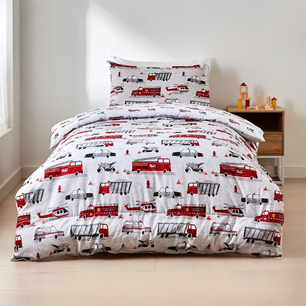 Sirens Reversible Comforter - Single Bed
