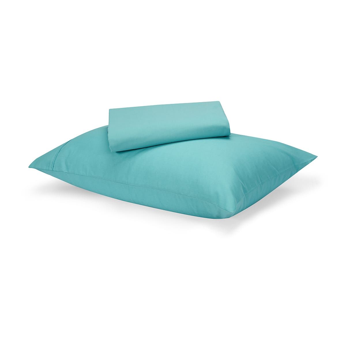 180 Thread Count Sheet Set - Single Bed, Aqua