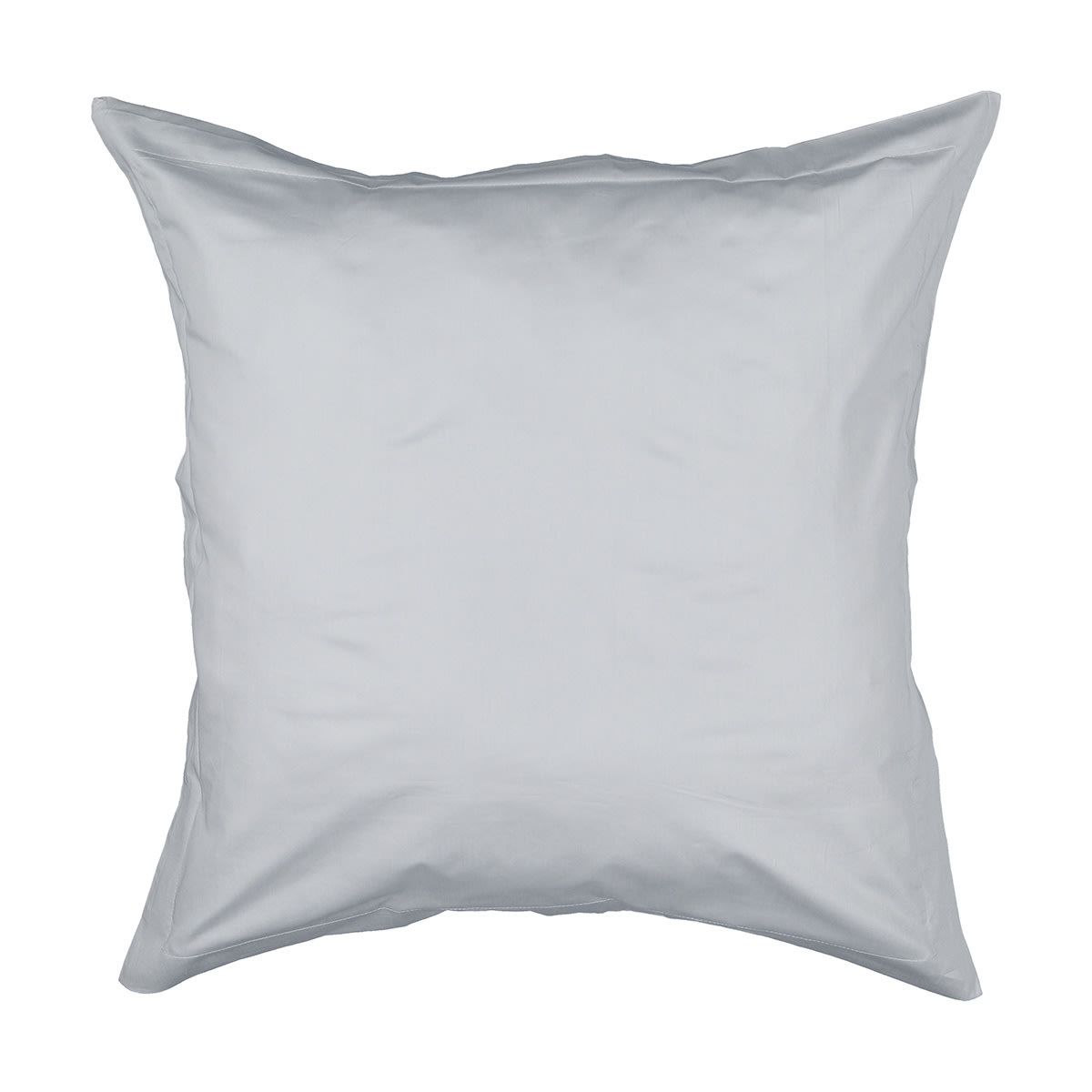 400 Thread Count Cotton Sateen European Pillowcase - Silver