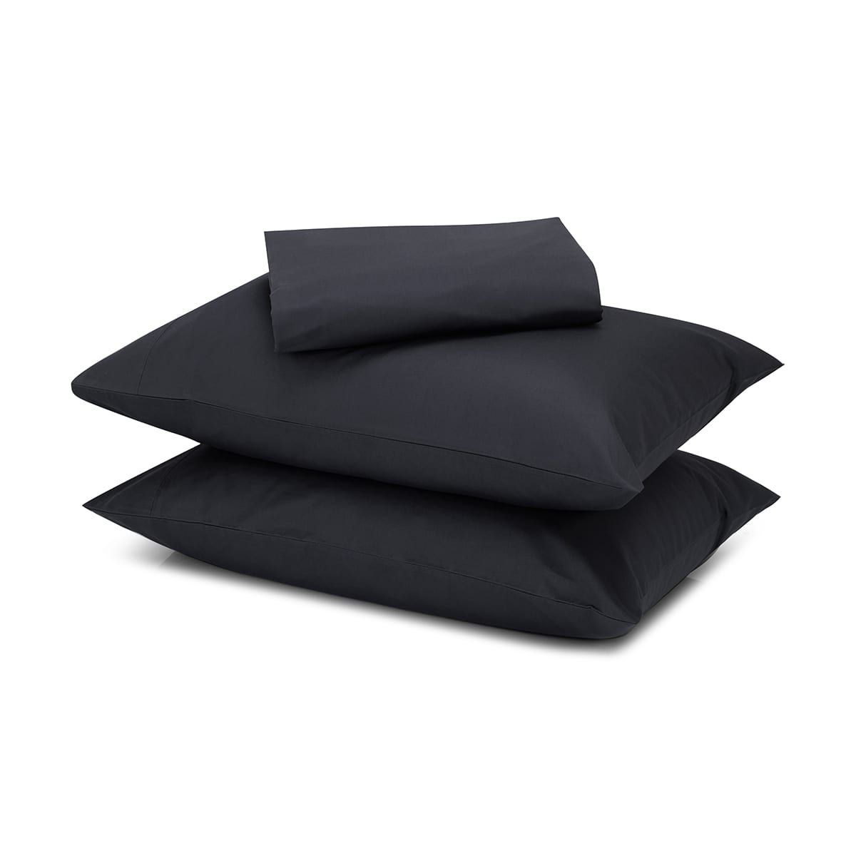 500 Thread Count Australian Grown Cotton Sheet Set - Queen Bed, Anthracite