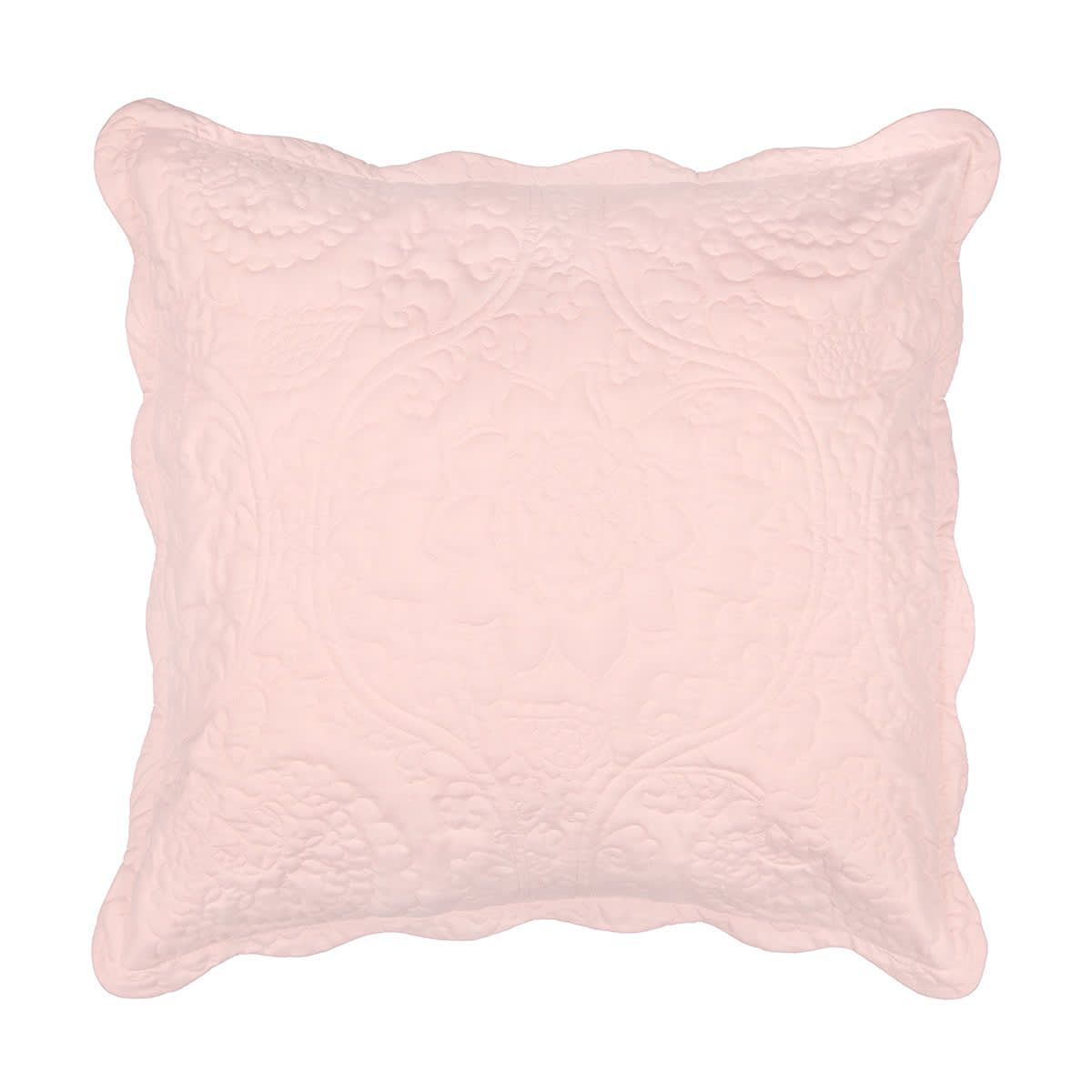 Cora European Pillowcase - Pink