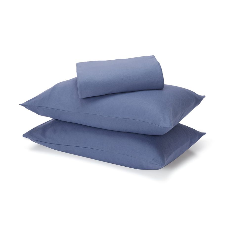 Soft Touch Sheet Set - Queen Bed, Blue
