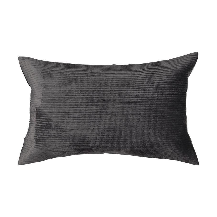 Luca Standard Pillowcase - Charcoal