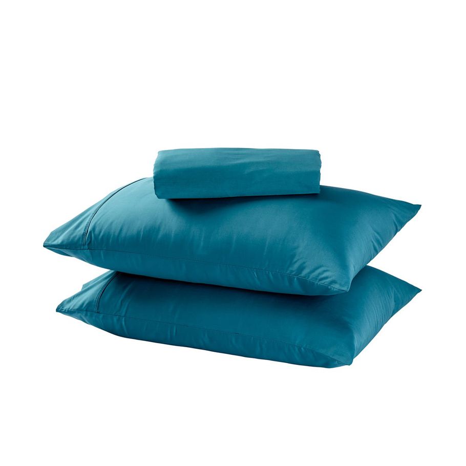 225 Thread Count Sheet Set - Single Bed, Teal