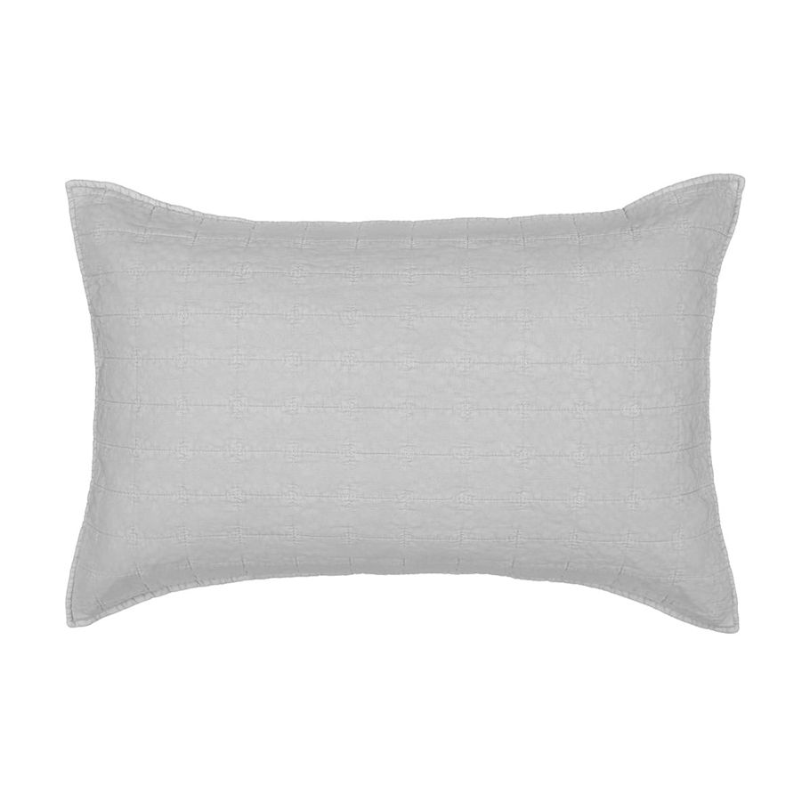 Juniper Standard Pillowcase - Grey