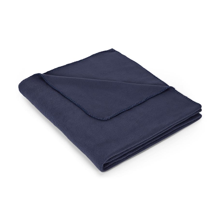 Polar Fleece Blanket - Double/Queen Bed, Blue