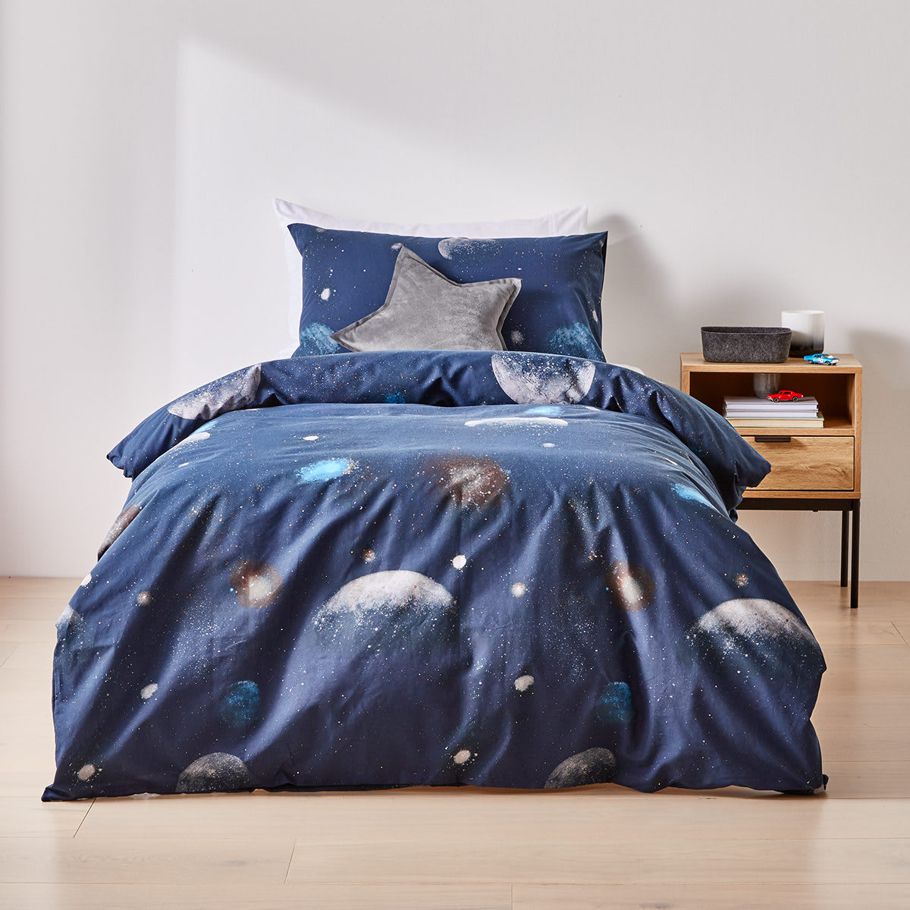 Intergalactic Quilt Cover Set - Single Bed