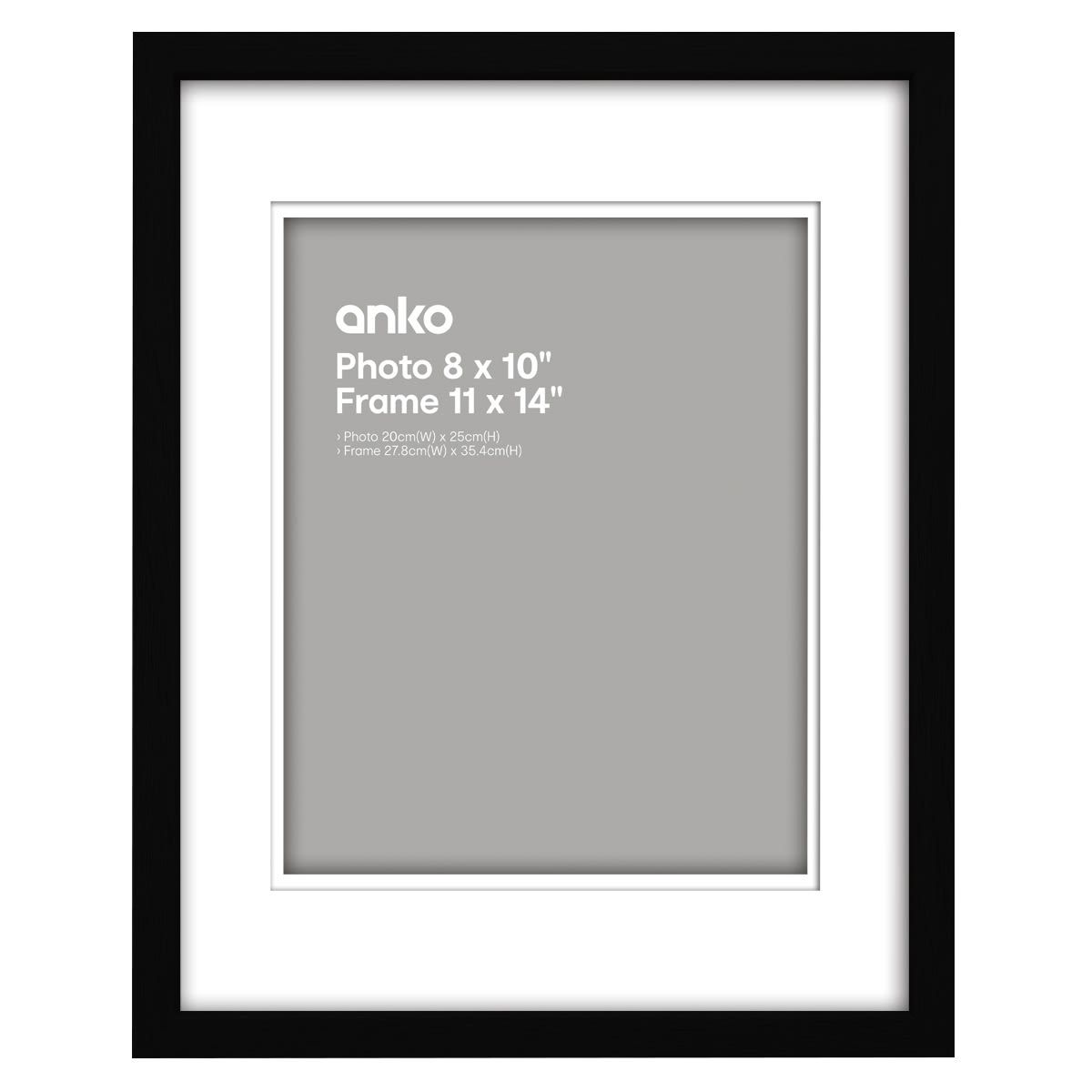 Nice Photo Frame - Black