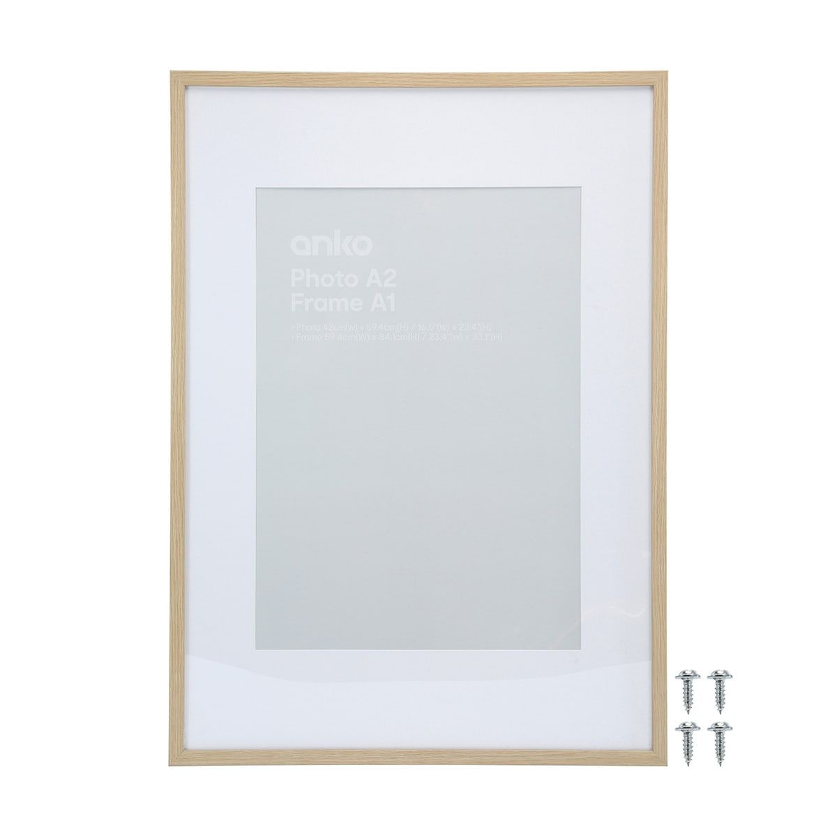 A1 Poster Frame - Oak Look