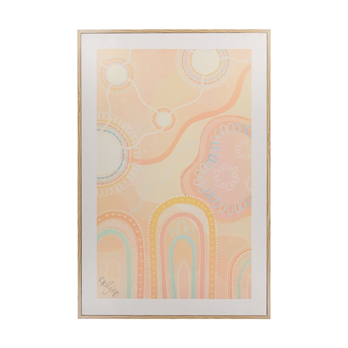 Connections Framed Canvas