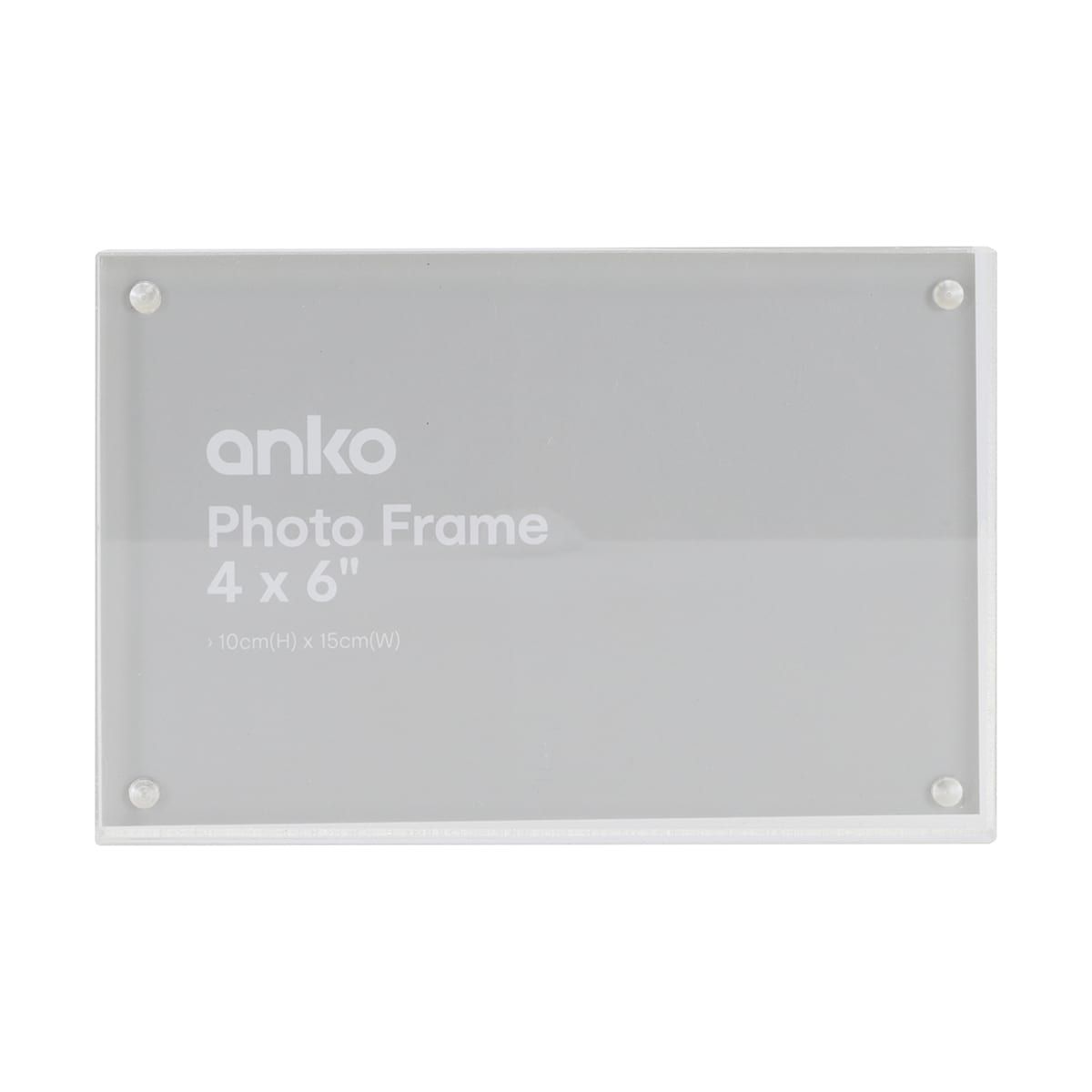Acrylic Photo Block - 4in. x 6in. (10cm x 15cm), Clear