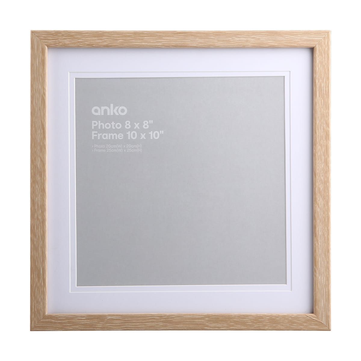 Photo Frame 8in. x 8in. Nice Oak Look