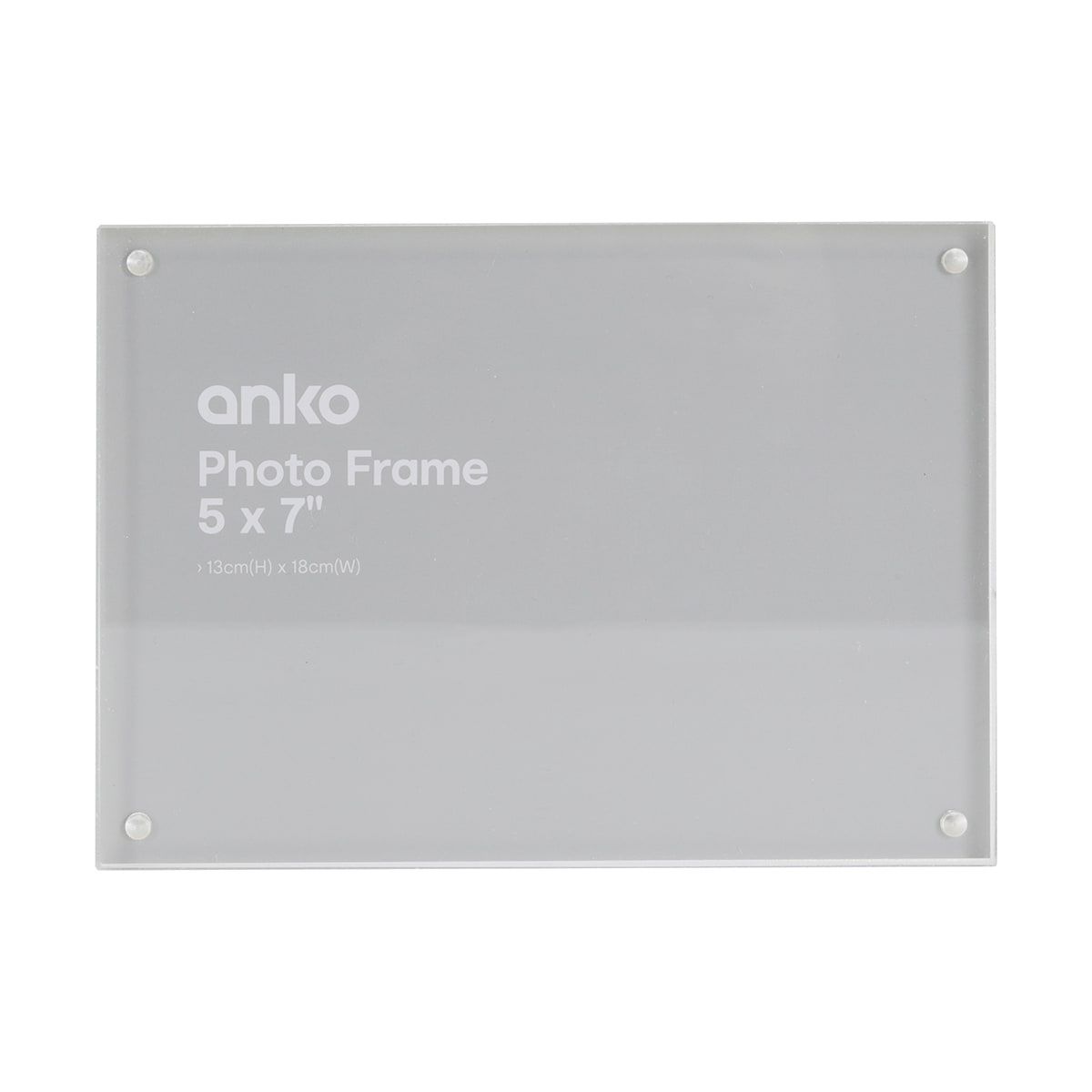 Acrylic Block Photo Frame - 5in. x 7in. (13cm x 18cm)