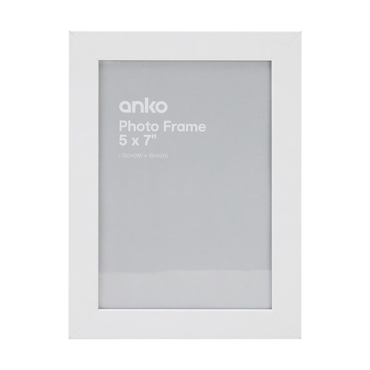 Frame 5in x 7in. Monaco White