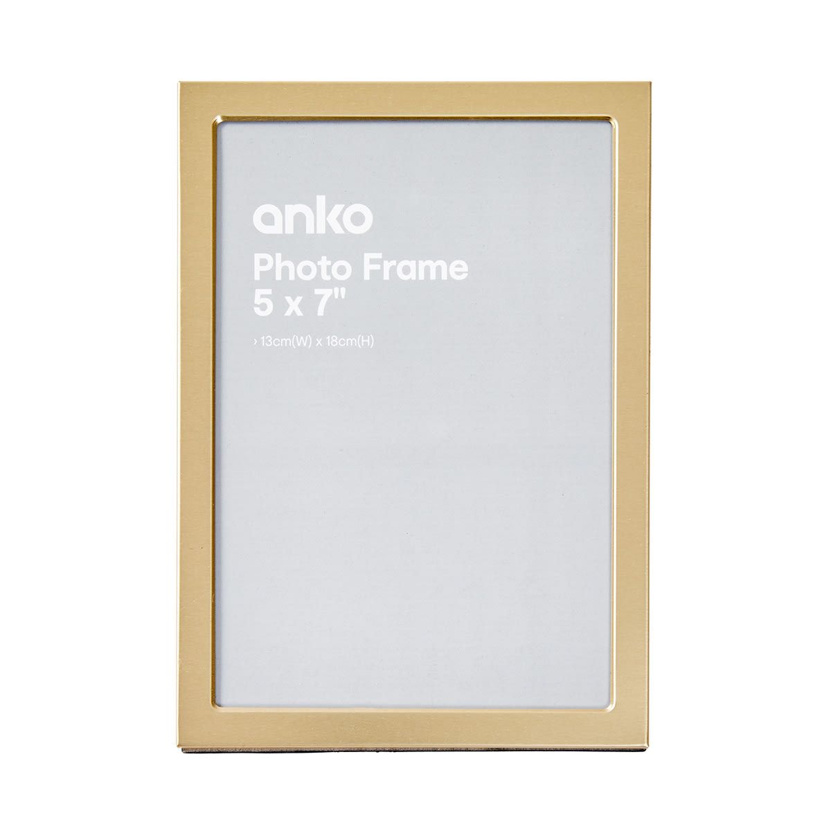 Photo Frame 5in. x 7in. - Matte Gold Look