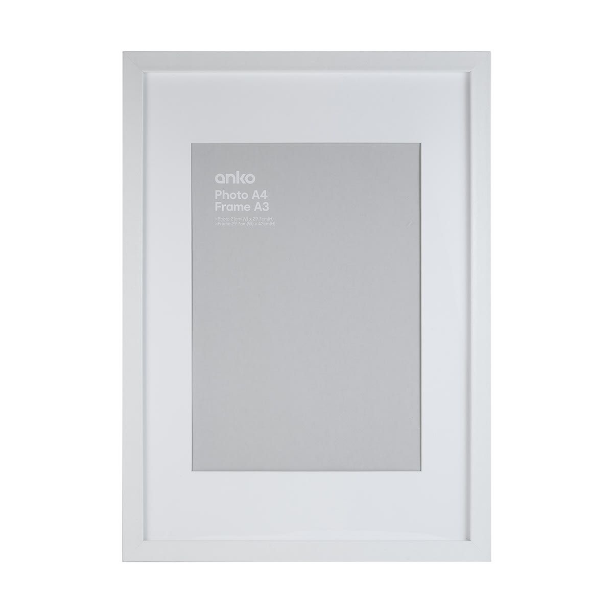 Frame Box A4 White