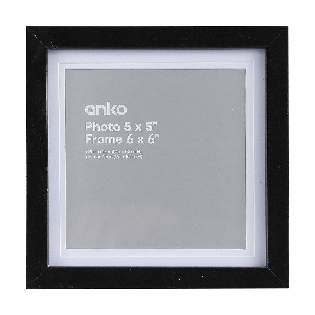 Frame 5in. x 5in. Nice Black