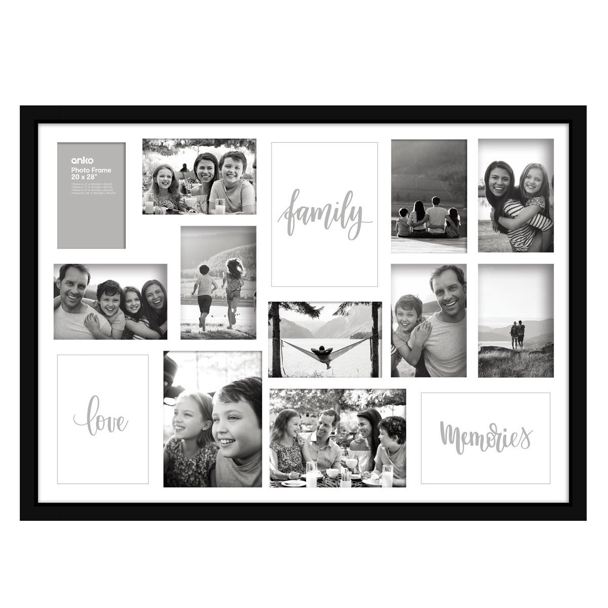 Frame Collage Audrey Black