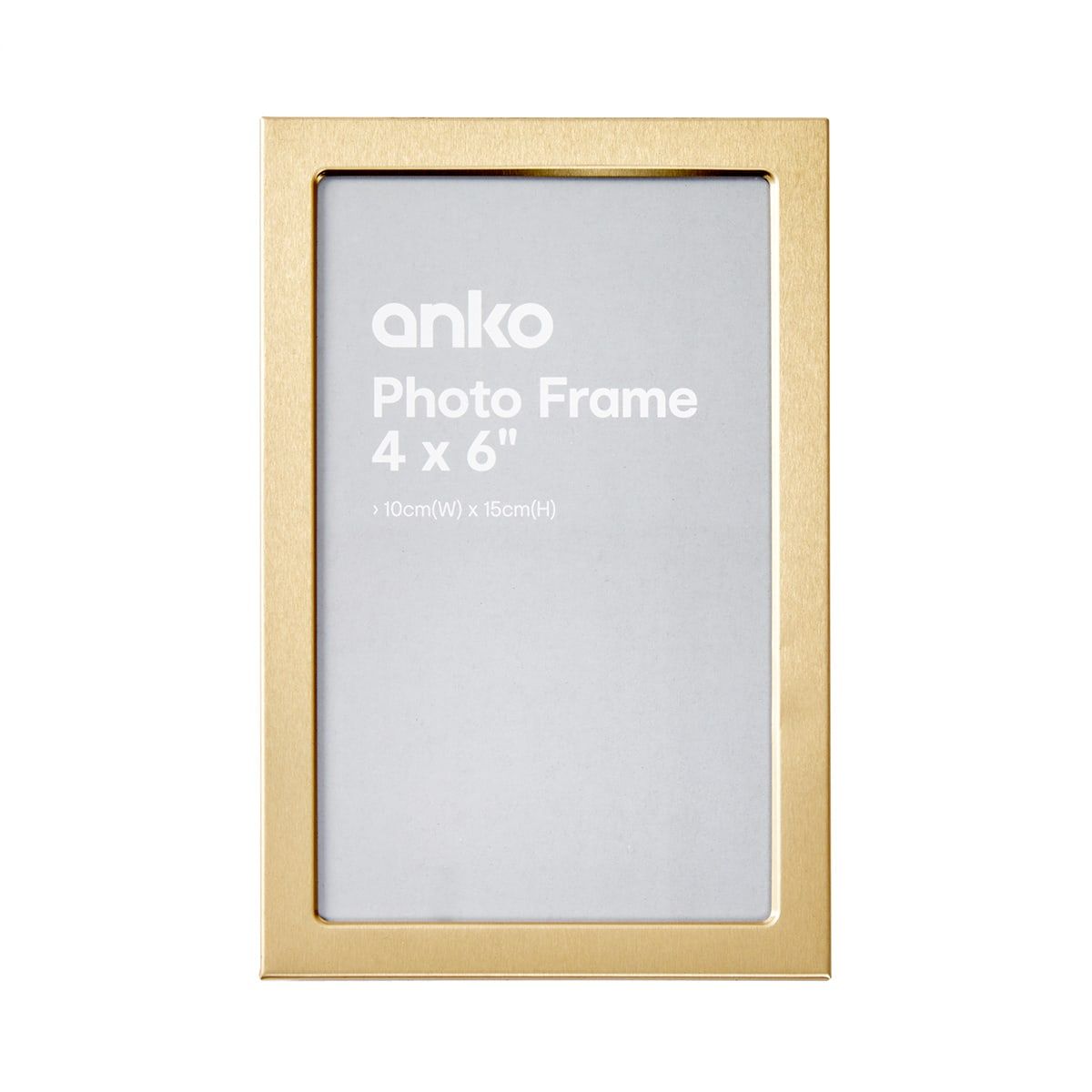 Photo Frame 6in. x 4in. - Matte Gold Look