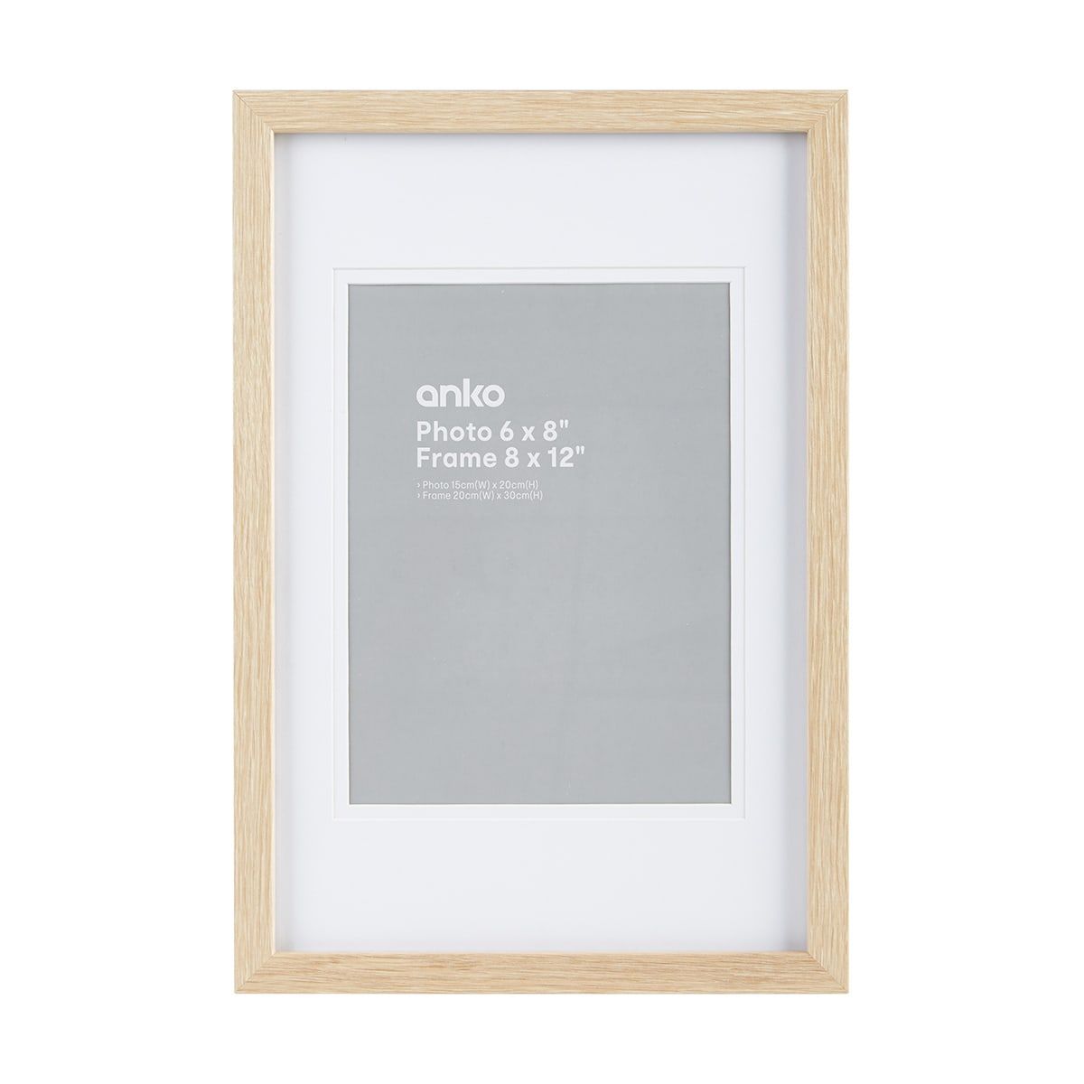 Photo Frame - Oak Look