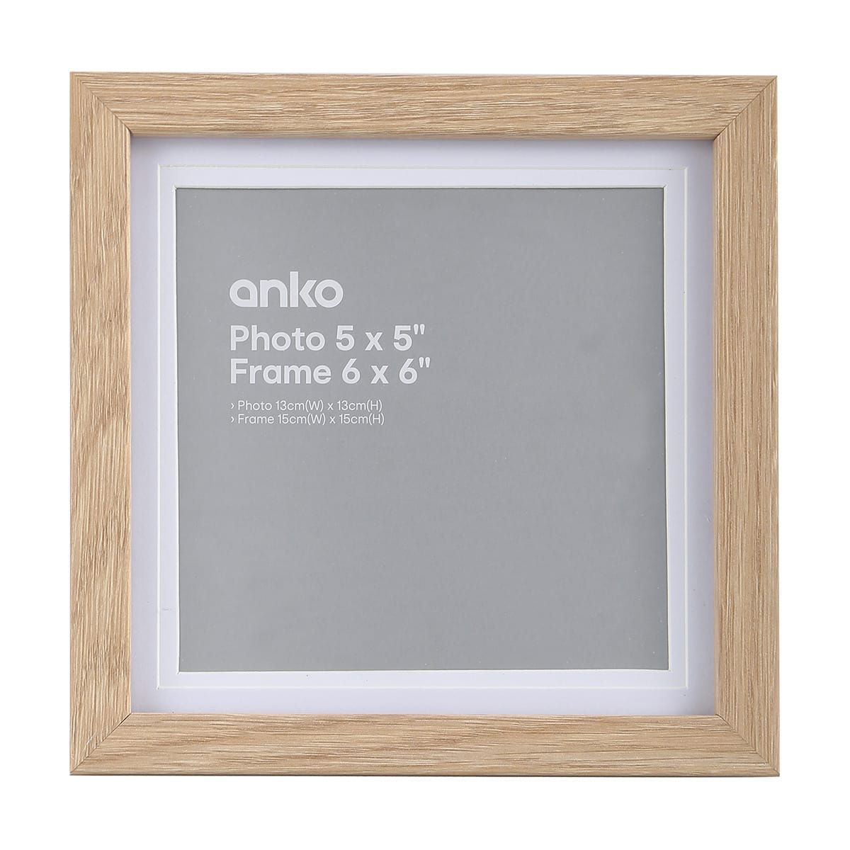 Frame 5in. x 5in. Nice Oak Look