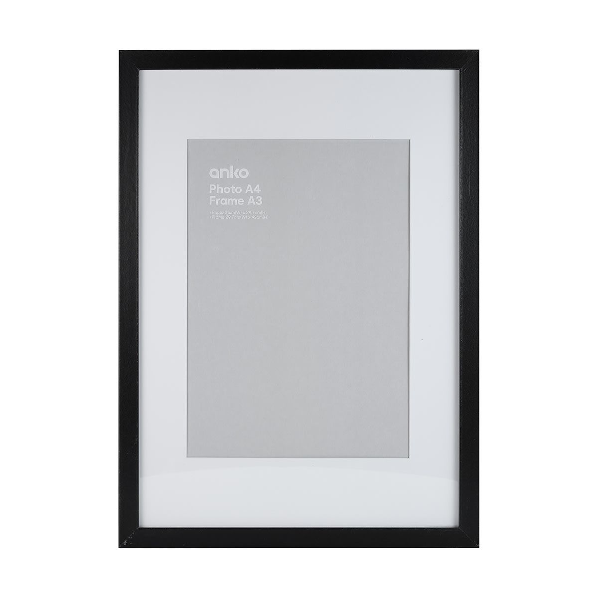 Frame Box A4 Black