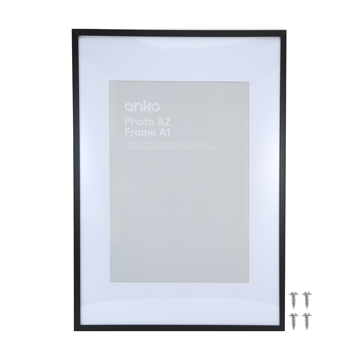 A1 Poster Frame - Black