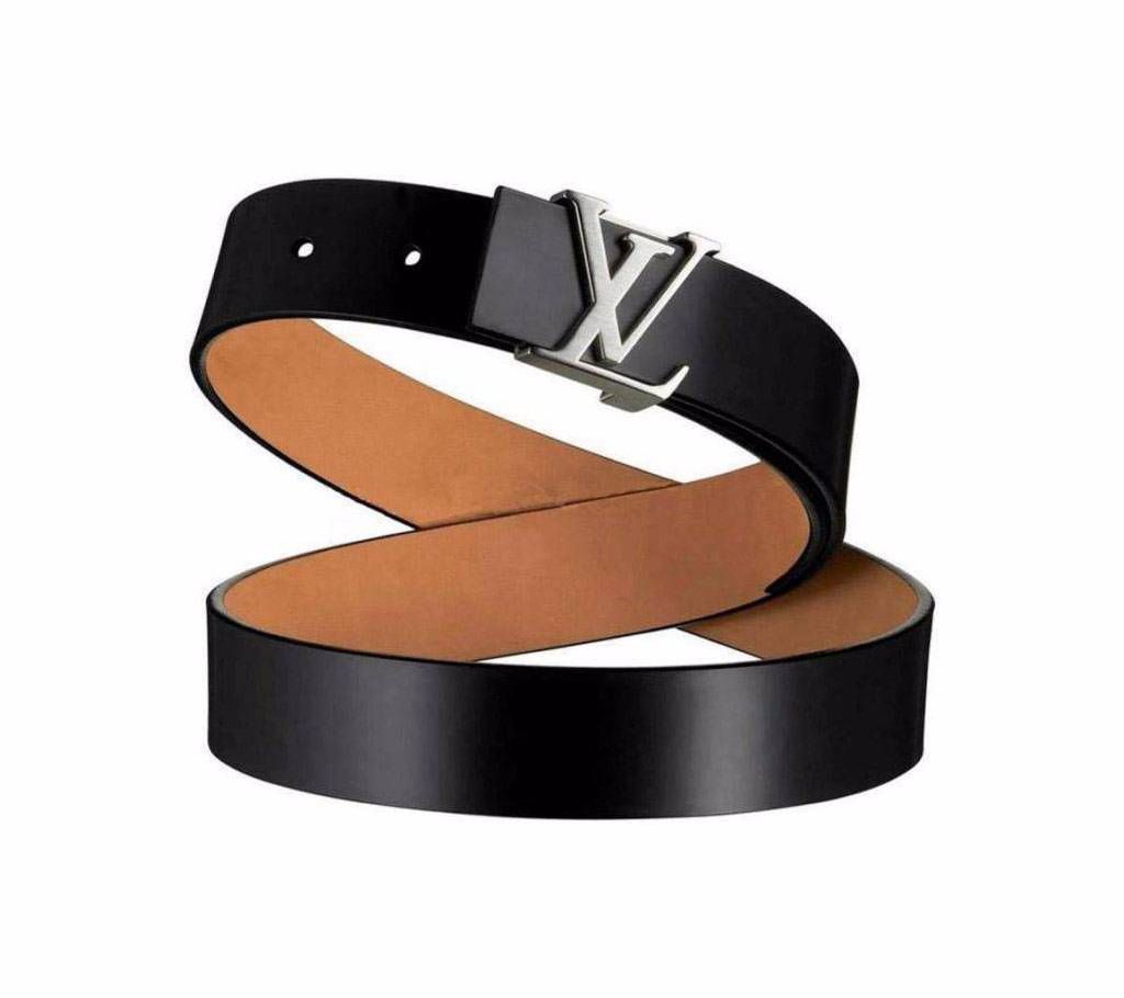 LV gents casual leather belt 