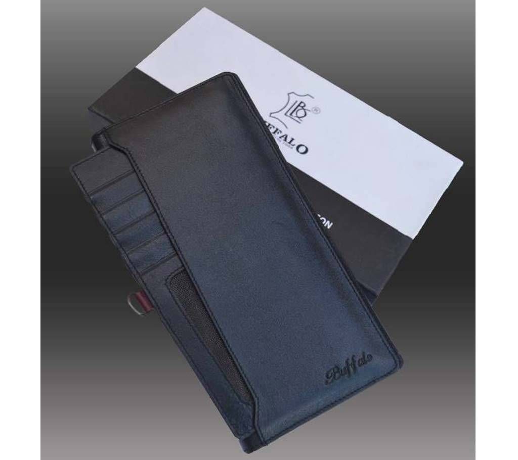 long shaped Leather Wallet for men 