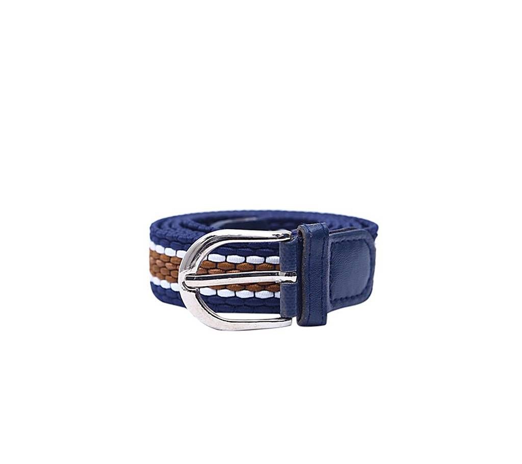 Navy Blue Fabric Casual Belt For Women