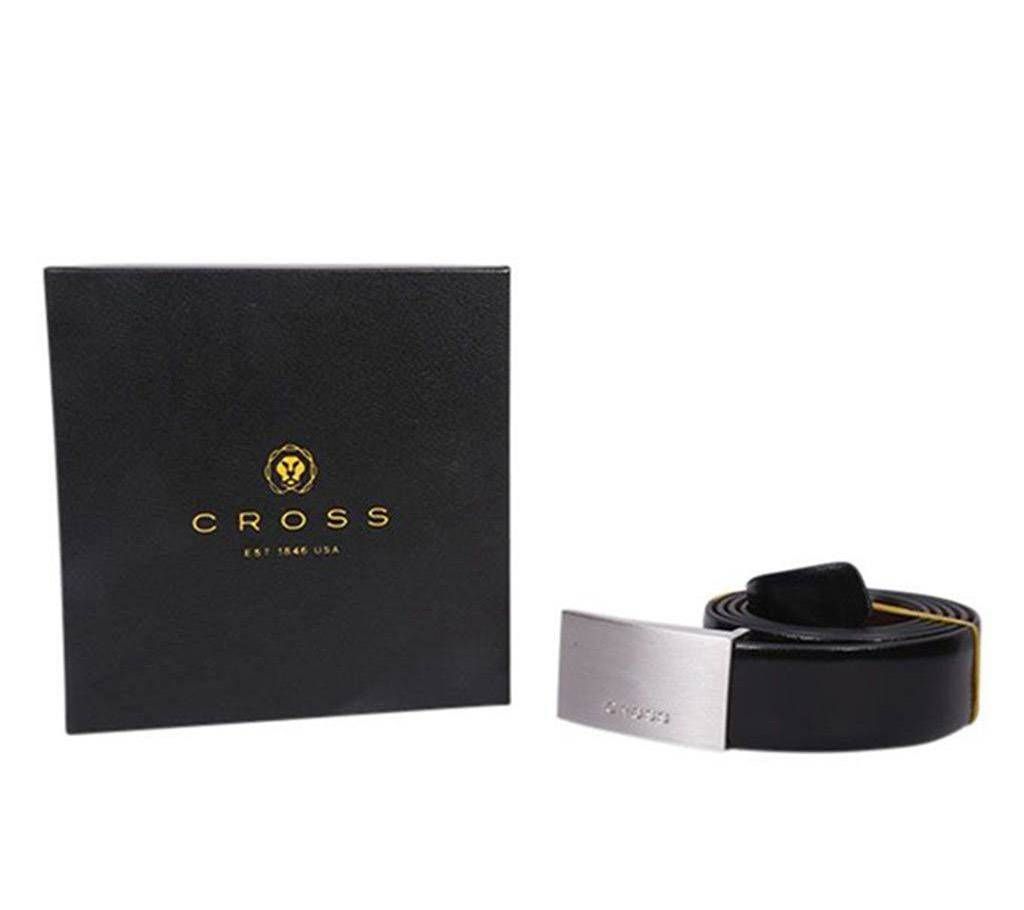 Cross Men's Formal Leather Belt - Black