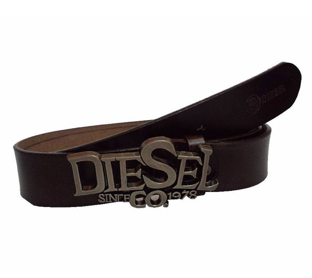 Diesel Gents Casual Leather Belt 