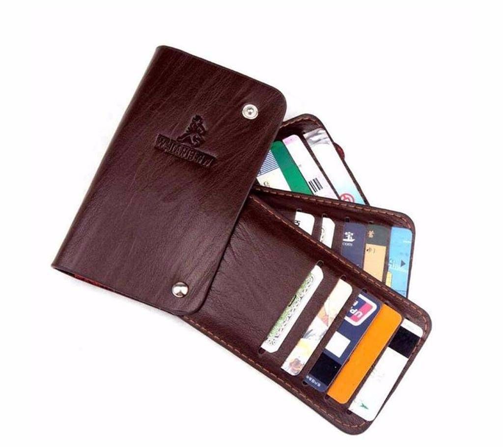 Leather Credit Card Wallet For Men