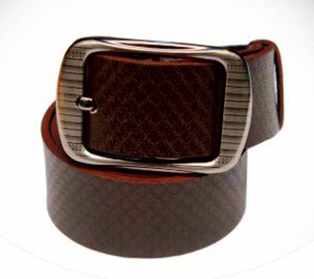 Men's artificial leather belt