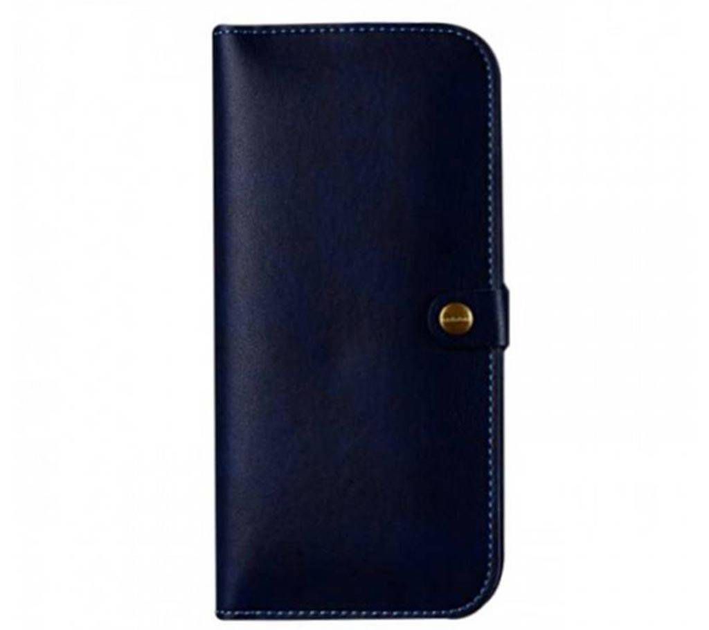 JLW Flip Wallet PU Leather Cover Case 
