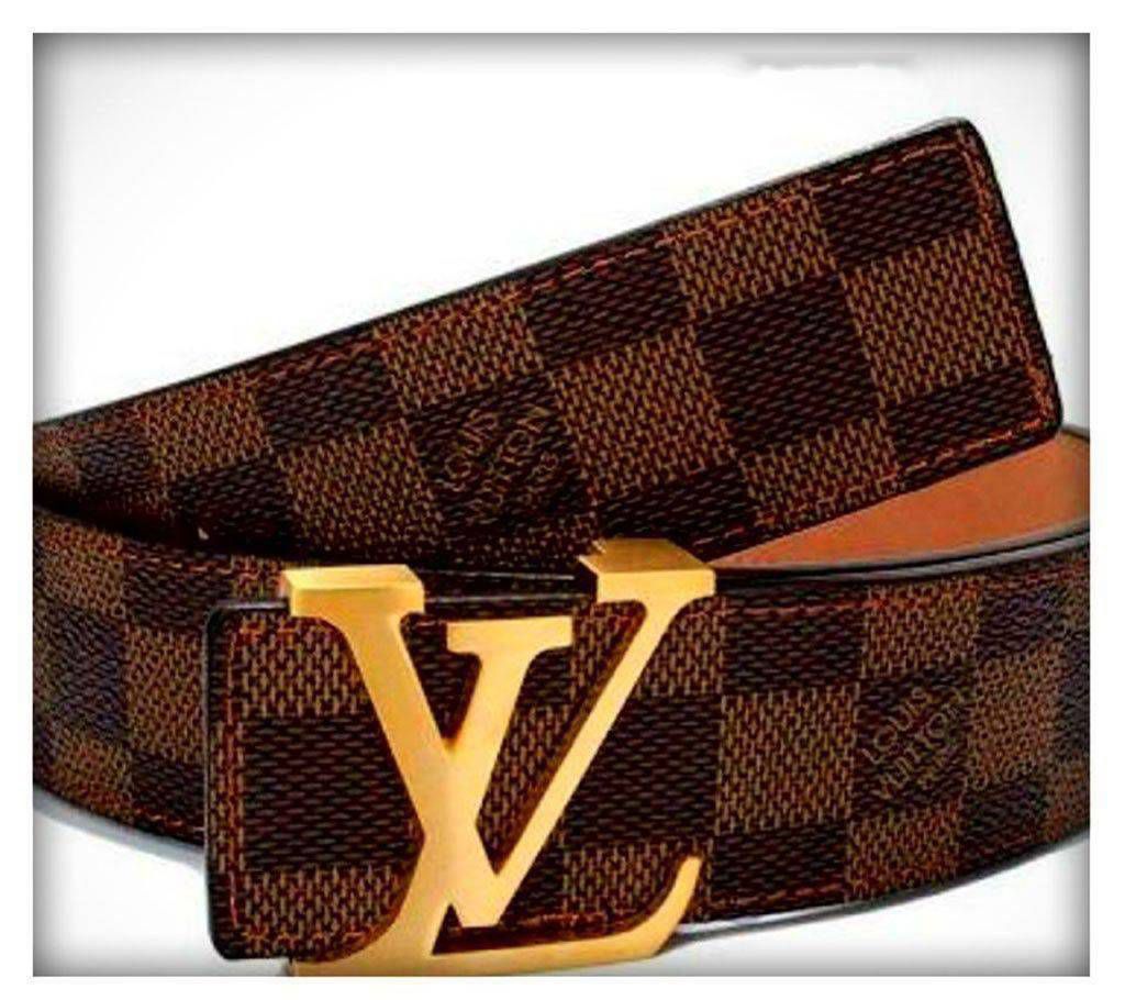 LOUIS Vuitton gents casual belt-copy 
