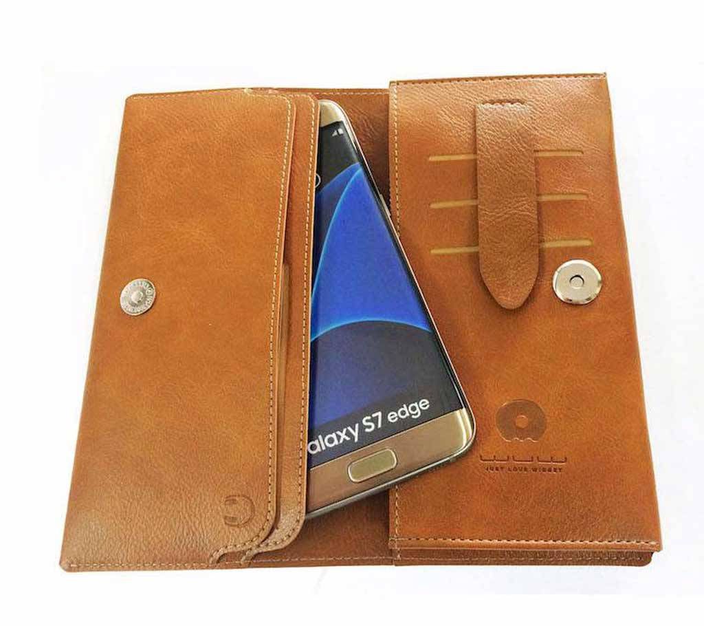 Leather Wallet Case for smart phone