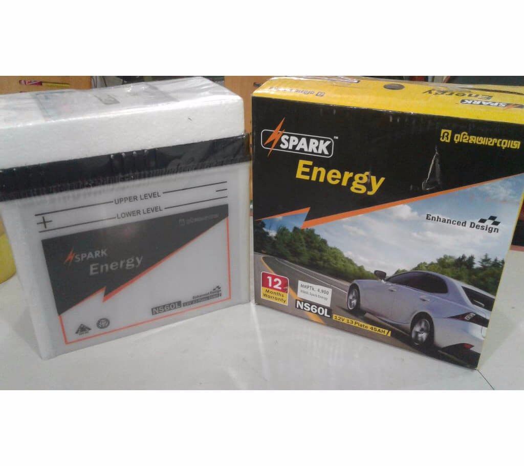 Spark NS60L Car Battery (45 AH)