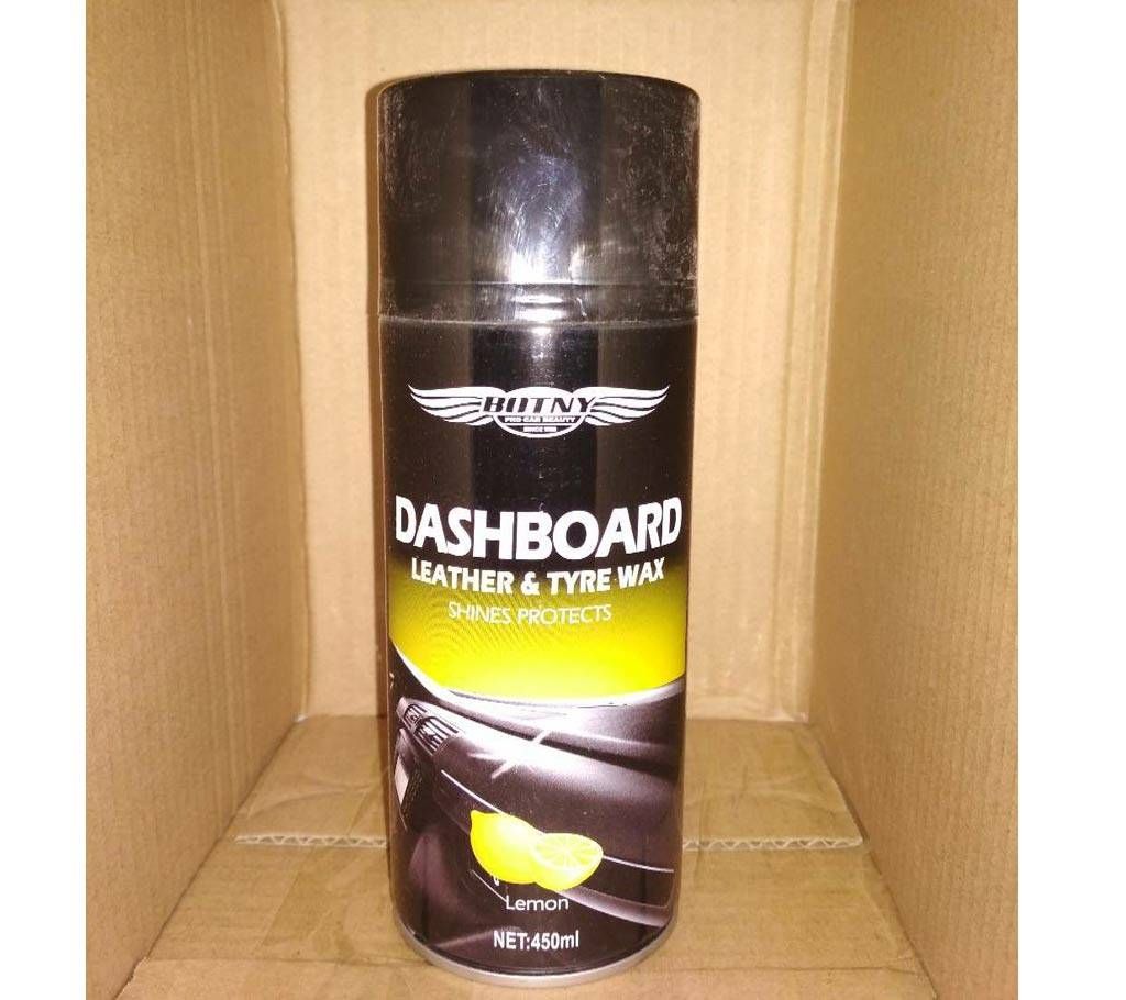 Dashboard-Leather and Tyre wax