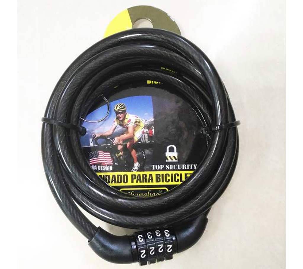 4 digit combination bike/bicycle lock